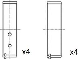 FAI AutoParts BB2080-025 - Bronzina di biella autozon.pro