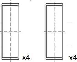 FAI AutoParts BB2026-025 - Bronzina di biella autozon.pro