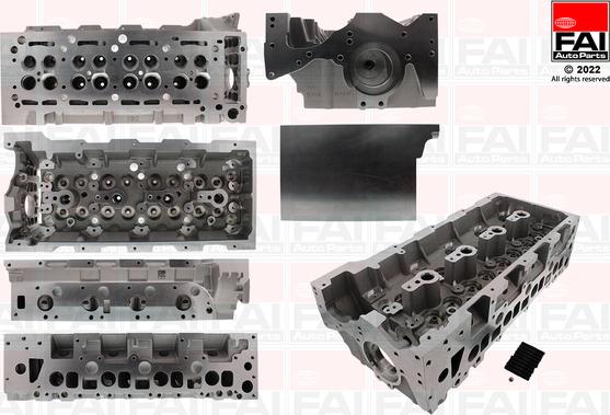 FAI AutoParts BCH124 - Testata autozon.pro