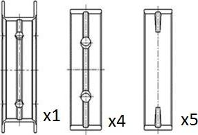 FAI AutoParts BM1113-025 - Cuscinetto albero a gomiti autozon.pro