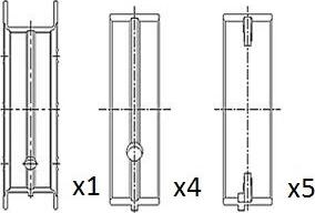 FAI AutoParts BM1049-025 - Cuscinetto albero a gomiti autozon.pro