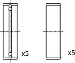 FAI AutoParts BM1041-025 - Cuscinetto albero a gomiti autozon.pro