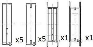 FAI AutoParts BM1059-025 - Cuscinetto albero a gomiti autozon.pro