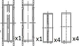 FAI AutoParts BM1055-025 - Cuscinetto albero a gomiti autozon.pro