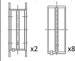 FAI AutoParts BM1056-025 - Cuscinetto albero a gomiti autozon.pro