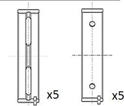 FAI AutoParts BM1050-010 - Cuscinetto albero a gomiti autozon.pro