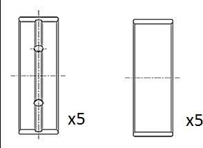 FAI AutoParts BM1058-025 - Cuscinetto albero a gomiti autozon.pro