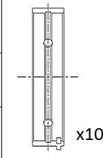 FAI AutoParts BM1052-STD - Cuscinetto albero a gomiti autozon.pro