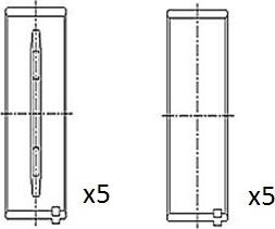 FAI AutoParts BM1057-025 - Cuscinetto albero a gomiti autozon.pro