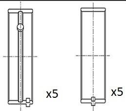 FAI AutoParts BM1069-025 - Cuscinetto albero a gomiti autozon.pro