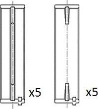 FAI AutoParts BM1066-025 - Cuscinetto albero a gomiti autozon.pro