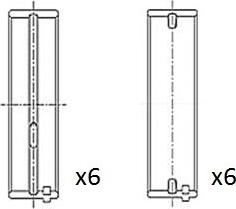 FAI AutoParts BM1060-025 - Cuscinetto albero a gomiti autozon.pro