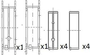 FAI AutoParts BM1068-025 - Cuscinetto albero a gomiti autozon.pro