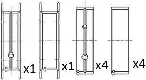 FAI AutoParts BM1067-025 - Cuscinetto albero a gomiti autozon.pro