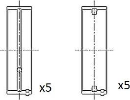 FAI AutoParts BM1004-025 - Cuscinetto albero a gomiti autozon.pro