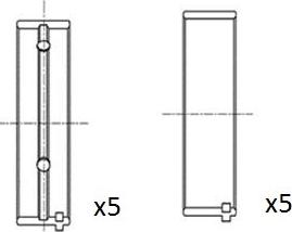 FAI AutoParts BM1006-025 - Cuscinetto albero a gomiti autozon.pro