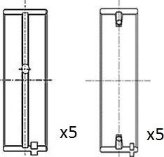 FAI AutoParts BM1002-025 - Cuscinetto albero a gomiti autozon.pro