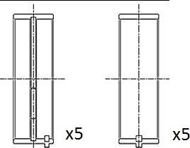 FAI AutoParts BM1007-025 - Cuscinetto albero a gomiti autozon.pro