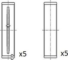 FAI AutoParts BM1019-030 - Cuscinetto albero a gomiti autozon.pro