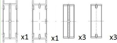 FAI AutoParts BM1013-025 - Cuscinetto albero a gomiti autozon.pro