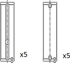 FAI AutoParts BM1034-025 - Cuscinetto albero a gomiti autozon.pro