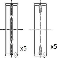 FAI AutoParts BM1035-025 - Cuscinetto albero a gomiti autozon.pro