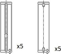 FAI AutoParts BM1031-025 - Cuscinetto albero a gomiti autozon.pro