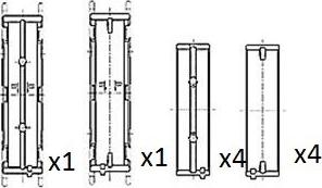 FAI AutoParts BM1033-025 - Cuscinetto albero a gomiti autozon.pro