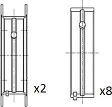 FAI AutoParts BM1037-STD - Cuscinetto albero a gomiti autozon.pro