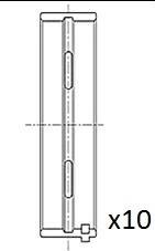 FAI AutoParts BM1025-010 - Cuscinetto albero a gomiti autozon.pro