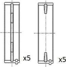 FAI AutoParts BM1026-010 - Cuscinetto albero a gomiti autozon.pro