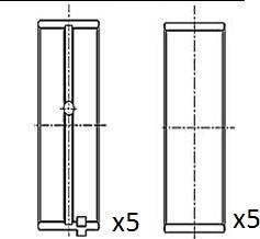 FAI AutoParts BM1023-030 - Cuscinetto albero a gomiti autozon.pro