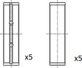 FAI AutoParts BM1112-025 - Cuscinetto albero a gomiti autozon.pro