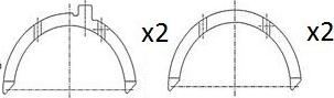 FAI AutoParts BT3002-STD - Spessore di registro,Albero a gomiti autozon.pro