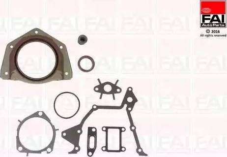 FAI AutoParts CS1070 - Kit guarnizioni, Monoblocco autozon.pro