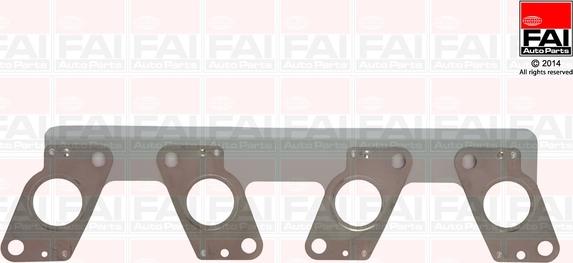 FAI AutoParts EM1804 - Kit guarnizioni, Collettore gas scarico autozon.pro