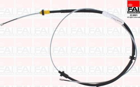 FAI AutoParts FBC0400 - Cavo comando, Freno stazionamento autozon.pro