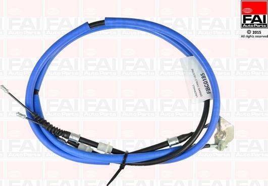 FAI AutoParts FBC0185 - Cavo comando, Freno stazionamento autozon.pro