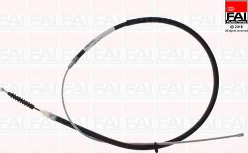 FAI AutoParts FBC0383 - Cavo comando, Freno stazionamento autozon.pro