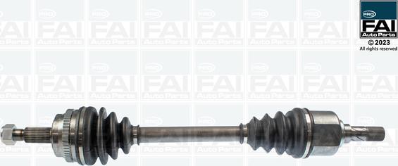 FAI AutoParts FPDS198 - Albero motore / Semiasse autozon.pro