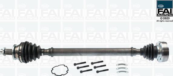 FAI AutoParts FPDS163 - Albero motore / Semiasse autozon.pro