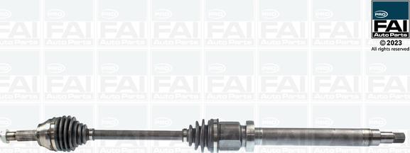 FAI AutoParts FPDS102 - Albero motore / Semiasse autozon.pro