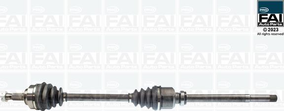 FAI AutoParts FPDS138 - Albero motore / Semiasse autozon.pro