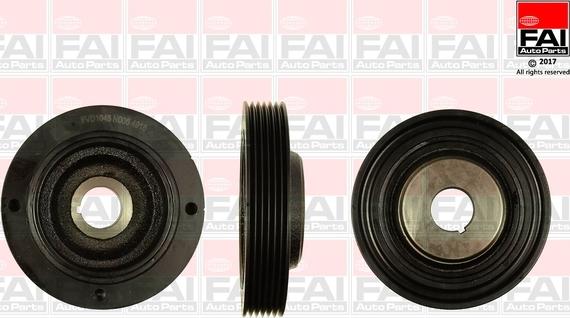 FAI AutoParts FVD1045 - Puleggia cinghia, Albero a gomiti autozon.pro