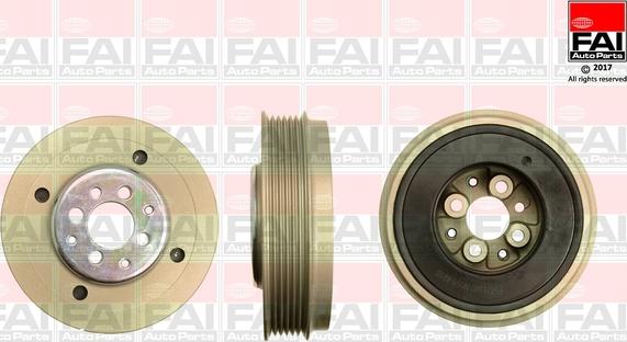 FAI AutoParts FVD1040 - Puleggia cinghia, Albero a gomiti autozon.pro