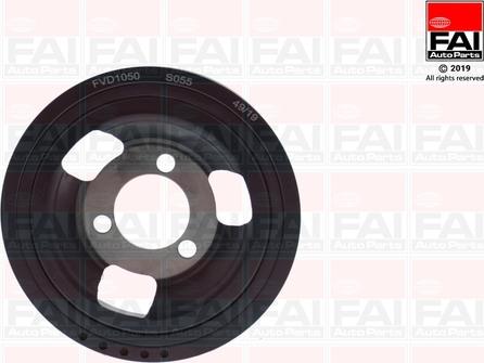 FAI AutoParts FVD1050 - Puleggia cinghia, Albero a gomiti autozon.pro