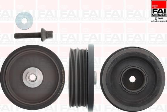 FAI AutoParts FVD1004K - Puleggia cinghia, Albero a gomiti autozon.pro