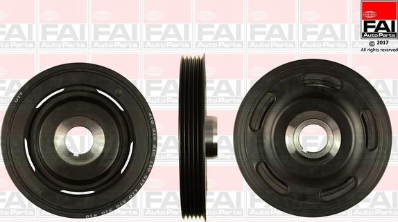 FAI AutoParts FVD1005 - Puleggia cinghia, Albero a gomiti autozon.pro