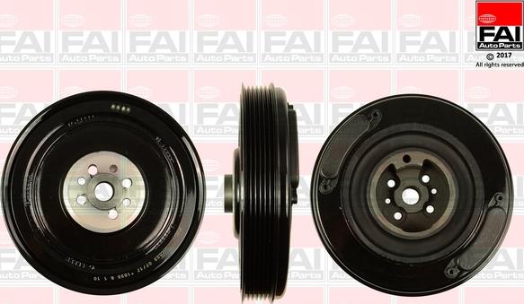 FAI AutoParts FVD1000 - Puleggia cinghia, Albero a gomiti autozon.pro