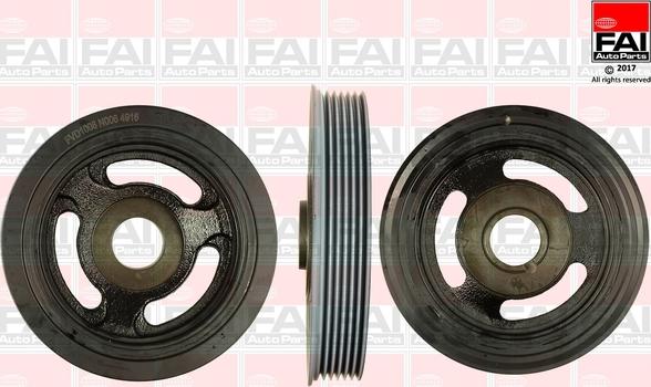 FAI AutoParts FVD1008 - Puleggia cinghia, Albero a gomiti autozon.pro